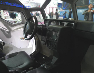 Illustration for article titled These Absurd Chinese Cop Cars Look Like Homer Simpson's Designs